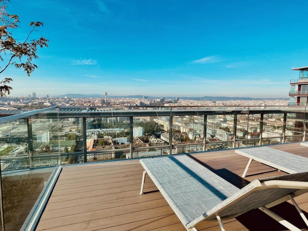 Triiiple Level 20 - Sonnenwohnen Apartment Mit Parkplatz Und Fantastischem Ausblick Viena Exterior foto